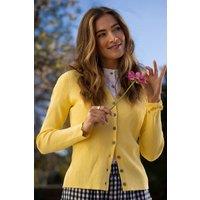 Brakeburn Women's RAYNA CARDIGAN in Yellow | Size: 18
