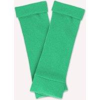 Turtle Doves Women's Cashmere Fingerless Gloves in Green