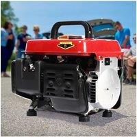 Living and Home Petrol Powered Electric Generator Portable Power Station in Red