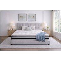 Nexus Mattresses Ltd Cashmere 2000 Memory Foam Pocket Spring Mattress - 25cm in White | Size: King