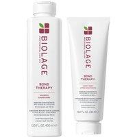 BIOLAGE Bond Therapy Shampoo Conditioner Duo in White