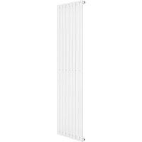 Monstershop Oval Single Column Radiator - 1800 x 480mm - White