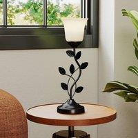 Costway Bedside Table Lamp Vintage Night Lamp Switch Control EXcluded Bulb in Black