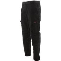 North Peak Men's Vector Black Cargo Trousers | Size: 34L