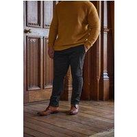BadRhino Men's Stretch Chinos in Black | Size: 46S