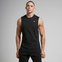 Myprotein Men's Rest Day Drop Armhole Tank Top in Black | Size: Small