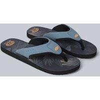 Animal Men's Jekyl All Over Printed Lightweight Flip Flop in Olive | Size: 10