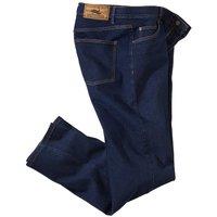Atlas for Men Men's Regular Jeans in Dark Blue | Size: 48R
