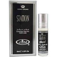 al rehab crown perfumes Men's Station 6ml Roll-On Oil in Black
