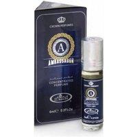 al rehab crown perfumes Men's Ambassador Man 6ml Roll-On Oil in Blue