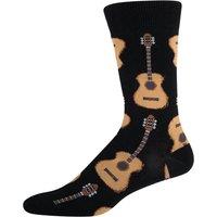 Socksmith Men's 'Guitars' Design Socks Quality Cotton Mix Novelty Music Lover Gift | Size: Standard