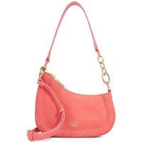 Dune London Women's 'Direction' Suede Shoulder Bag in Pink