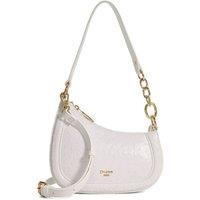 Dune London Women's 'Direction' Leather Shoulder Bag in White
