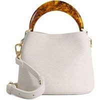 Dune London Women's 'Dharla' Leather Shoulder Bag in White