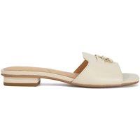 Dune London Women's 'Lindo' Leather Sandals in White | Size: 3