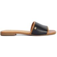 Dune London Women's 'Laras' Leather Sandals in Black | Size: 4