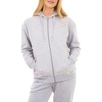 Smart Living Women's Soft & Elegant Zip Up Hoodie Casual Sweatshirt with Pockets in Grey | Size: Small