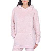 Smart Living Women's Cozy & Chic Teddy Fleece Hoodie in Pink | Size: Small
