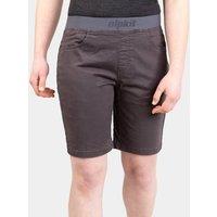 Alpkit Women's Bloc short cotton climbing shorts in Grey | Size: 10