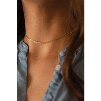 Elk & Bloom Women's Dainty 14K Gold Chain Choker