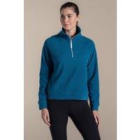 Craghoppers Women's Raja Half Zip Fleece in Blue | Size: 20