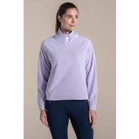 Craghoppers Women's Raja Half Zip Fleece in Purple | Size: 20