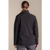Craghoppers Women's Expert Basecamp II Softshell Jacket in Black | Size: 20