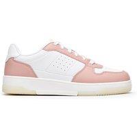 Clarks Women's Christly Court Light Pink Combination Trainers | Size: 4-Standard Fit