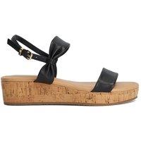 Dune London Women's 'Laliz' Leather Sandals in Black | Size: 3