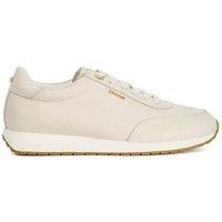 Dune London Women's 'Ettah' Leather Trainers in White | Size: 4