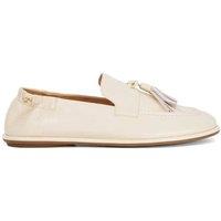 Dune London Women's 'Grounding' Leather Loafers in White | Size: 5