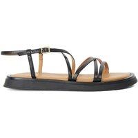Dune London Women's 'Laia' Leather Sandals in Black | Size: 6