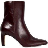 Dune London Women's 'Ovation' Leather Ankle Boots in Red | Size: 8