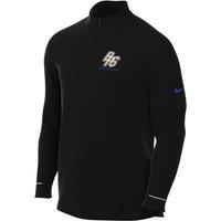 Nike Men's Blue Ribbon Sports Running Long Sleeve Black Running Top | Size: Small