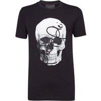 Philipp Plein Men's Short Sleeve Crew T-shirt in Black | Size: Small