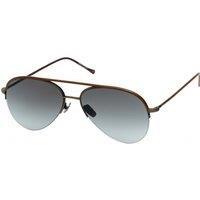 Belstaff Men's PHOENIX-MARRON-LEATHER-W Sunglasses in Brown