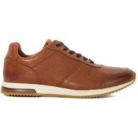 Dune London Men's Wide Fit 'Trilogy' Leather in Brown | Size: 9