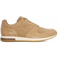 Dune London Men's 'Trilogy' Suede Trainers in Natural | Size: 9