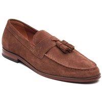 Base London Men's Flint Tassle Loafer in Tan | Size: 7