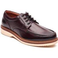 Base London Men's Langdon Apron Toe Shoe in Brown | Size: 10