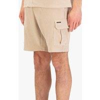 Luke 1977 Men's Omar Cargo Short in Stone | Size: Small