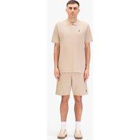Luke 1977 Men's New Mead Polo & Short Set in Stone | Size: Medium