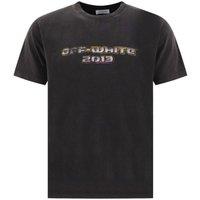 Off-White Men's Bacchus Slim Black T-Shirt | Size: Small