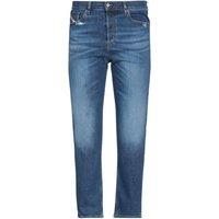 Diesel Men's D-Fining Tapered Fit Plain Blue Wash Denim Jeans | Size: 28R