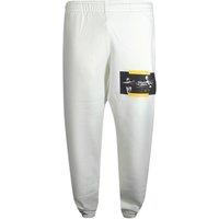 Off-White Men's Caravaggio Painting Shorten Logo White Sweatpants | Size: Medium