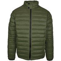 Plein Sport Men's Plain Padded Green Jacket | Size: Large