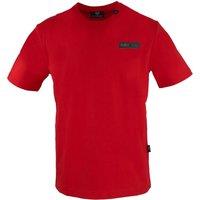 Plein Sport Men's Circle Logo On Back Red T-Shirt | Size: Medium