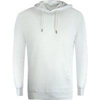 Cavalli Class Men's Bold Tiger Graphic Off-White Hoodie in White | Size: Large