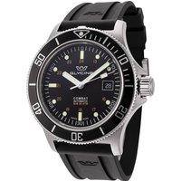 Glycine Men's GL0433 Combat 42mm Automatic Watch in Black