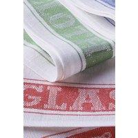 Vision Union Linen Assorted Glass Cloths 50 x 76cm - Pack of 10 | Size: 50 x 76 cm